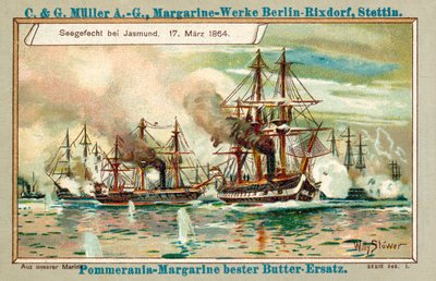 Battaglia navale di Jasmund, 17 marzo 1864 da Stoewer Willy